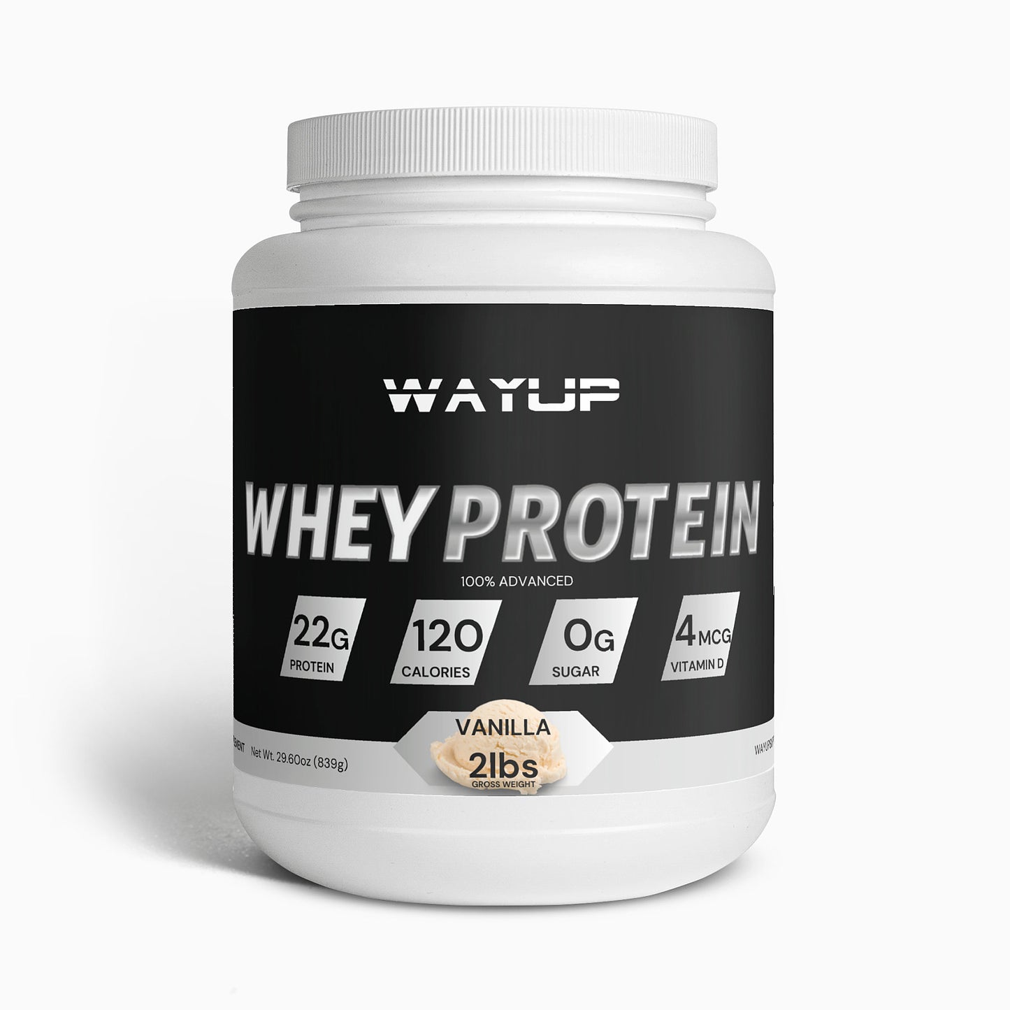 Advanced 100% Whey Protein Isolate (Vanilla)